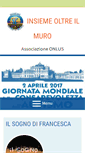 Mobile Screenshot of insiemeoltreilmuro.org